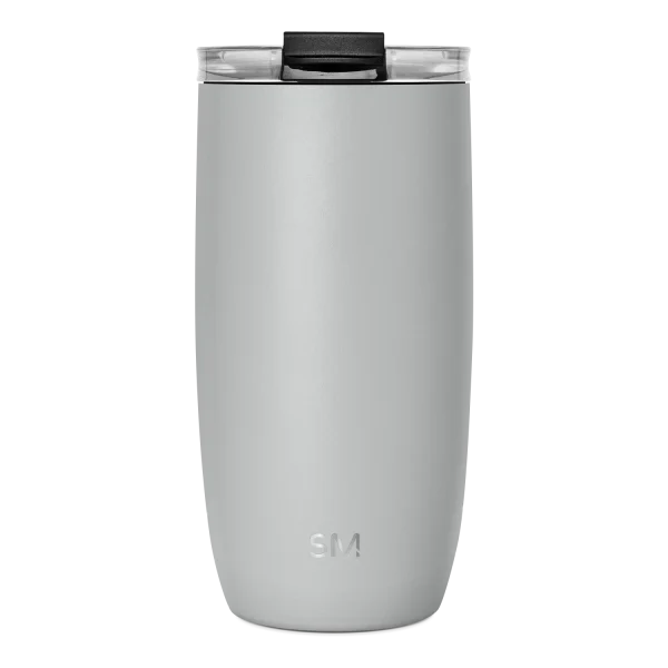 Voyager Tumbler with Clear Flip Lid & Straw