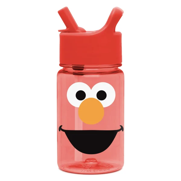 Summit Kids Plastic Water Bottle with Straw Lid