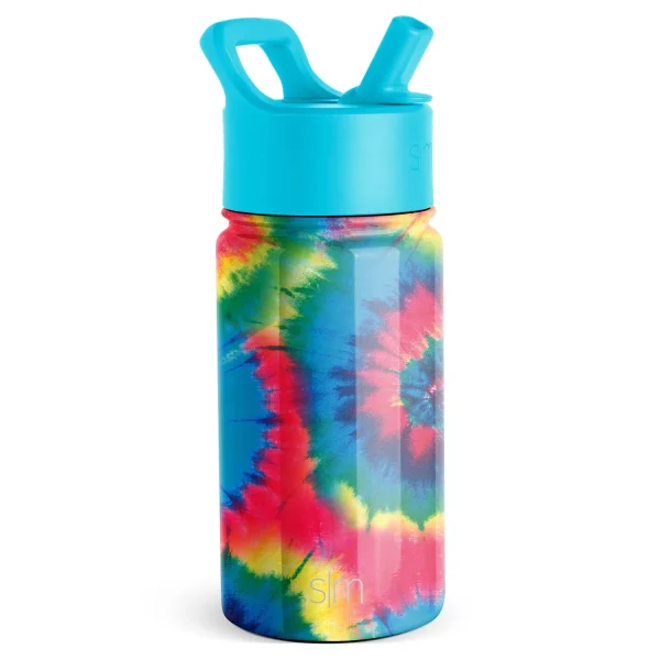 Summit Kids Water Bottle with Straw Lid